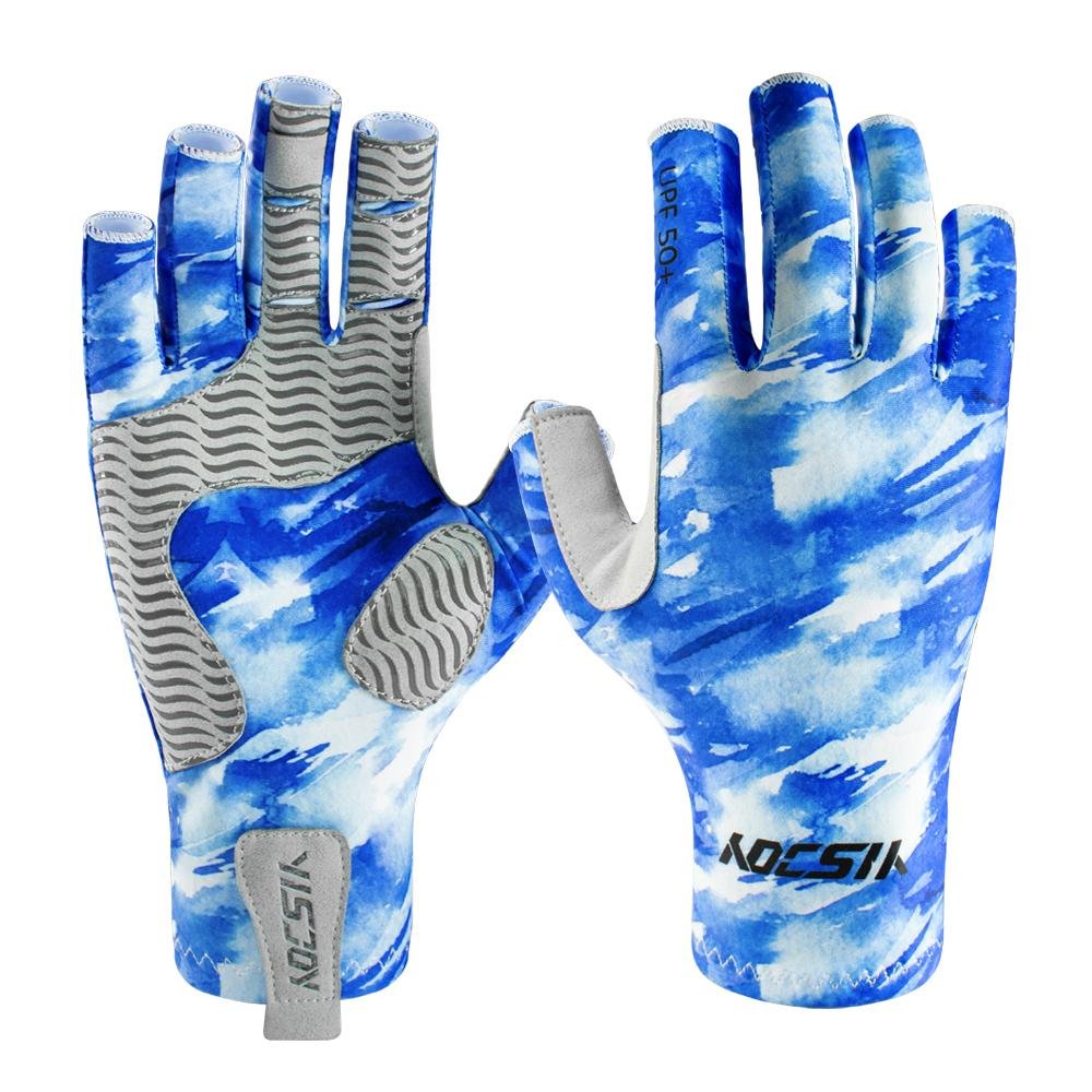 Hot sale manufacture price fishing gloves fingerless wholesale anti slip fishing 2