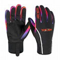 Super warm waterproof snow ski gloves outdoor sporting snowboard gloves for man 