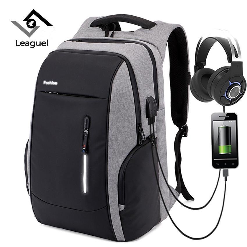 Travel Laptop Backpack Anti-Theft Business Laptop Backpack with USB Charging Por