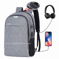 15.6-17 inch Business Laptop Backpacks for Women Mens Water Resistant Laptop Tra