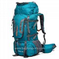 80l hiking backpack waterproof lightweight for Women Men with Waterproof Rain Co 1