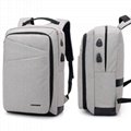 Lightweight Laptop Backpack USB Port Water Resistant 15.6 Inch Business Slim Bac 2