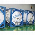 PTFE lined ISO container for electronic chemicals