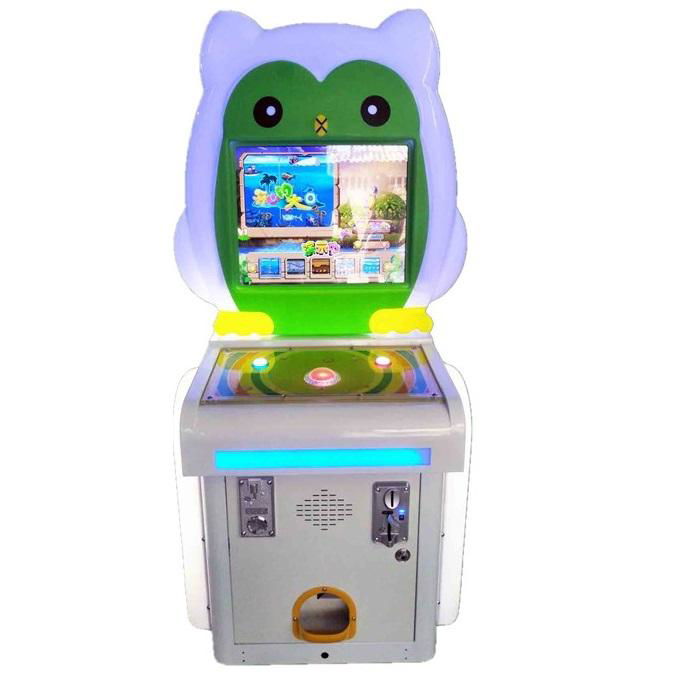 double players hammer hitting crazy frog redemption arcade game machine  5