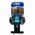 Ruined attack video shooting game machine double shooting gun game machine 4