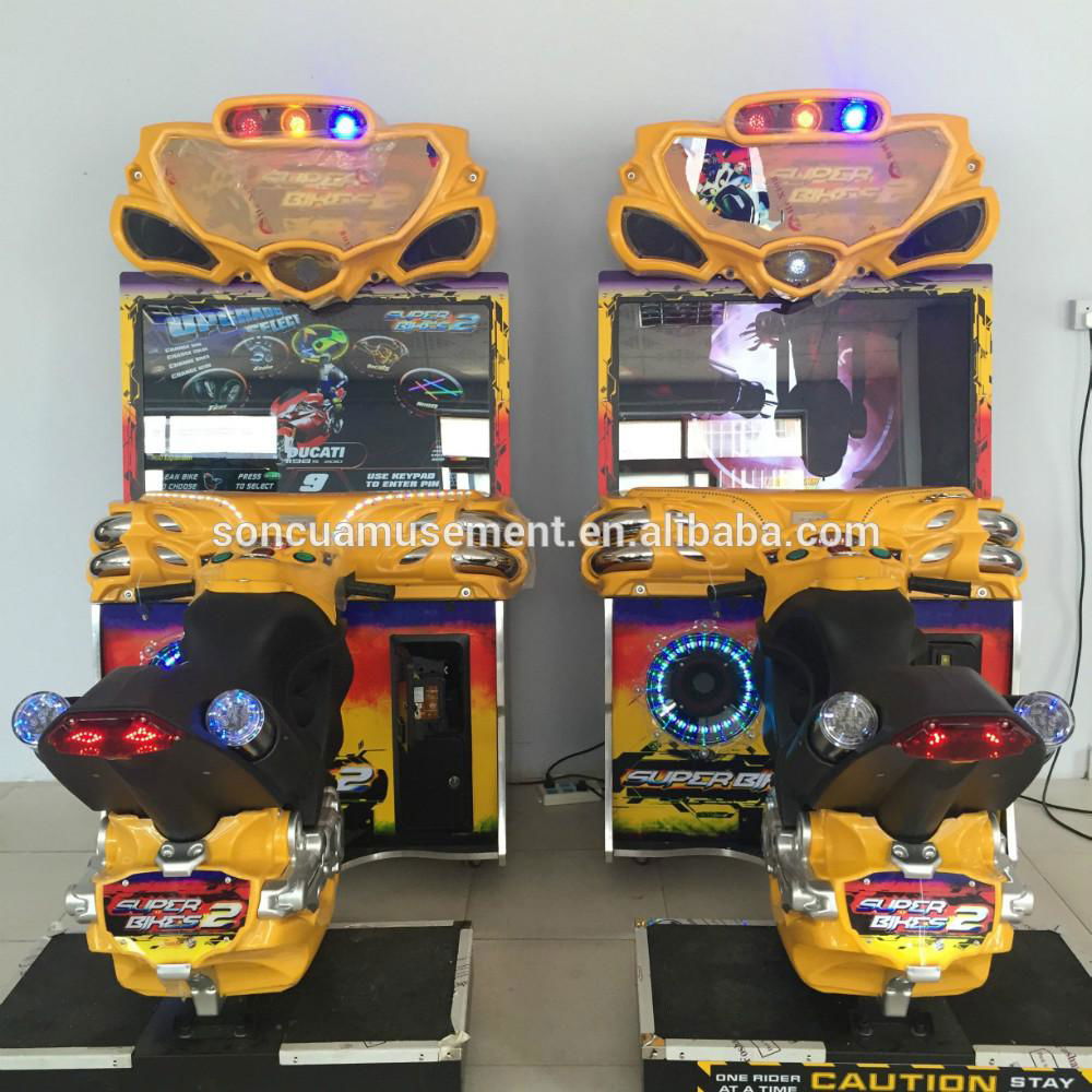 FF motorcycle adult arcade game machine  4
