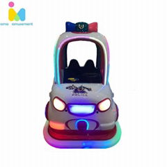 Little kid amusement park battery bumper car game machine