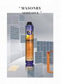 Sunrise M500 Masonry Adhesive PU foam 2