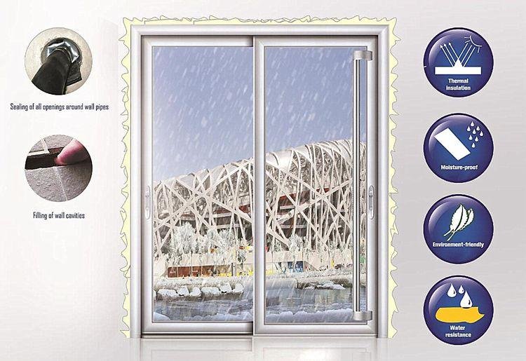 Sunrise Winter polyurethane adhesives sealants for Windows and Doors Instal 2