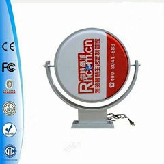 Advertising Equipment-Double Side Round Wall Mount-2