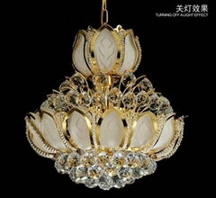 Small Crystal Chandelier - 5508 Double