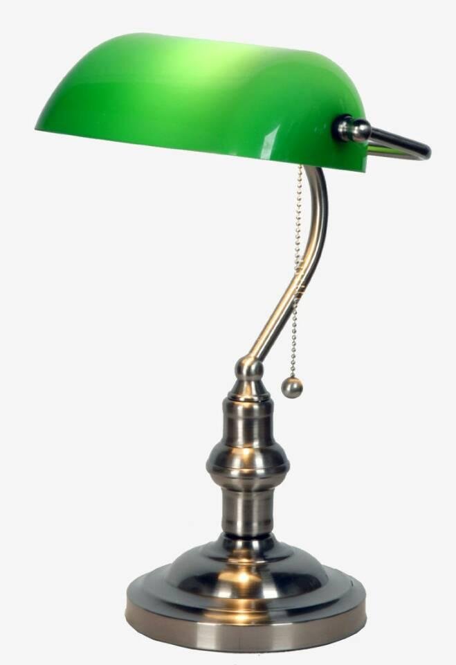 banker lamp