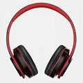 Bluetooth wireless headset foldable headband stereo headphone 