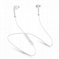 In-ear  bluetooth earphones sport headset Noise Cancelling 2