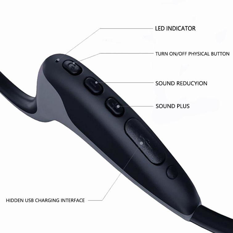 wireless bluetooth headset bone conduction headphones 2