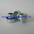 Zinc plated steel ferrule insert in screw type 1