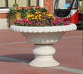  GRC Garden Flower Pot High Quality Waterproof Fiberglass Flower  2