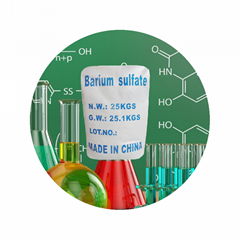 Precipitated barium sulphate