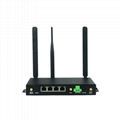 Qualcomm 750Mbps Wi-Fi Industrial Grade 4G Lte Wireless Router