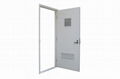 Steel fire door with vision 1