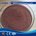 garnet sand abrasive 30/60 mesh for sandblasting 