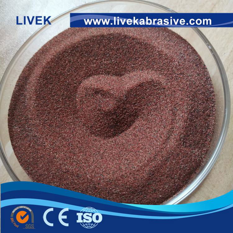 Natural Material 80 Mesh Water Jet Cutting Garnet Sand Abrasive 4