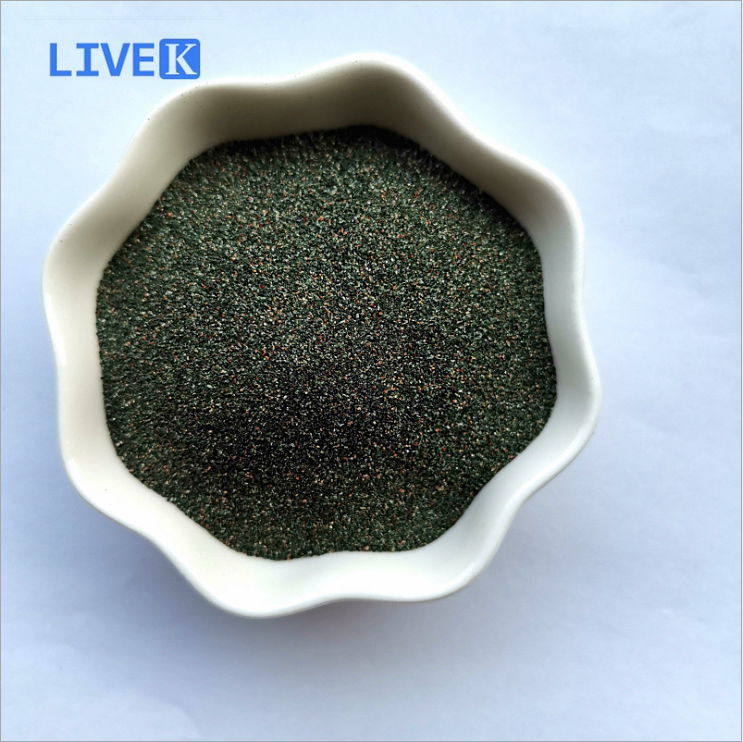 green garnet sand 20/40 mesh , 30/60 mesh for sand blasting  3