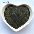 natural rock green sand 20/40 mesh for sandblasting 1