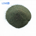 natural rock green sand 20/40 mesh for sandblasting 4