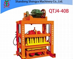 QTJ4-40B Hot sale small concrete block machine 