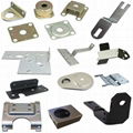 Progressive mold sheet metal fabrication