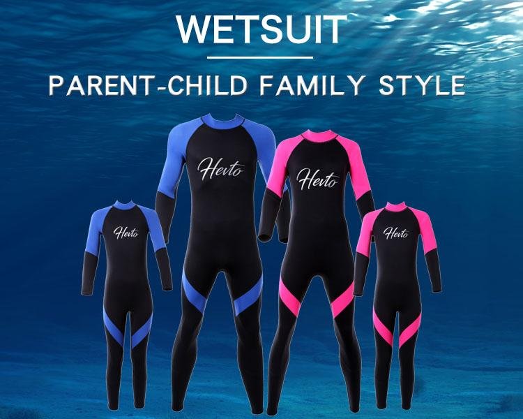 parent-child surf clothing Super elastic fabric 2.5MM thick professional neopren