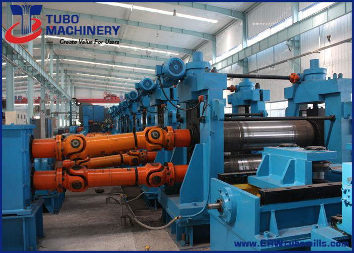 Steel Square Tube Mill Line Pipe Making High Frequency Welded Tube Making Line 
