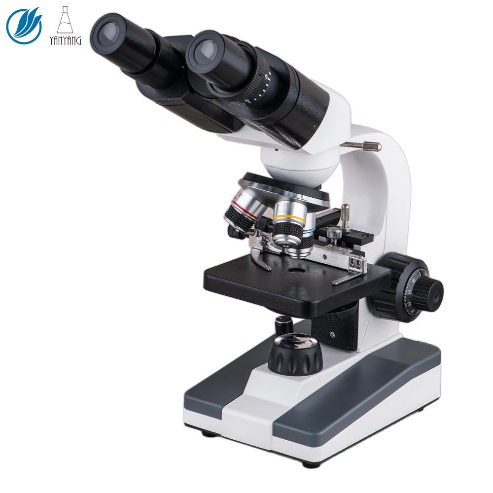 XSP-116BYF 45 degree Binocular Bioligical Compound Microscope 40-400X 2