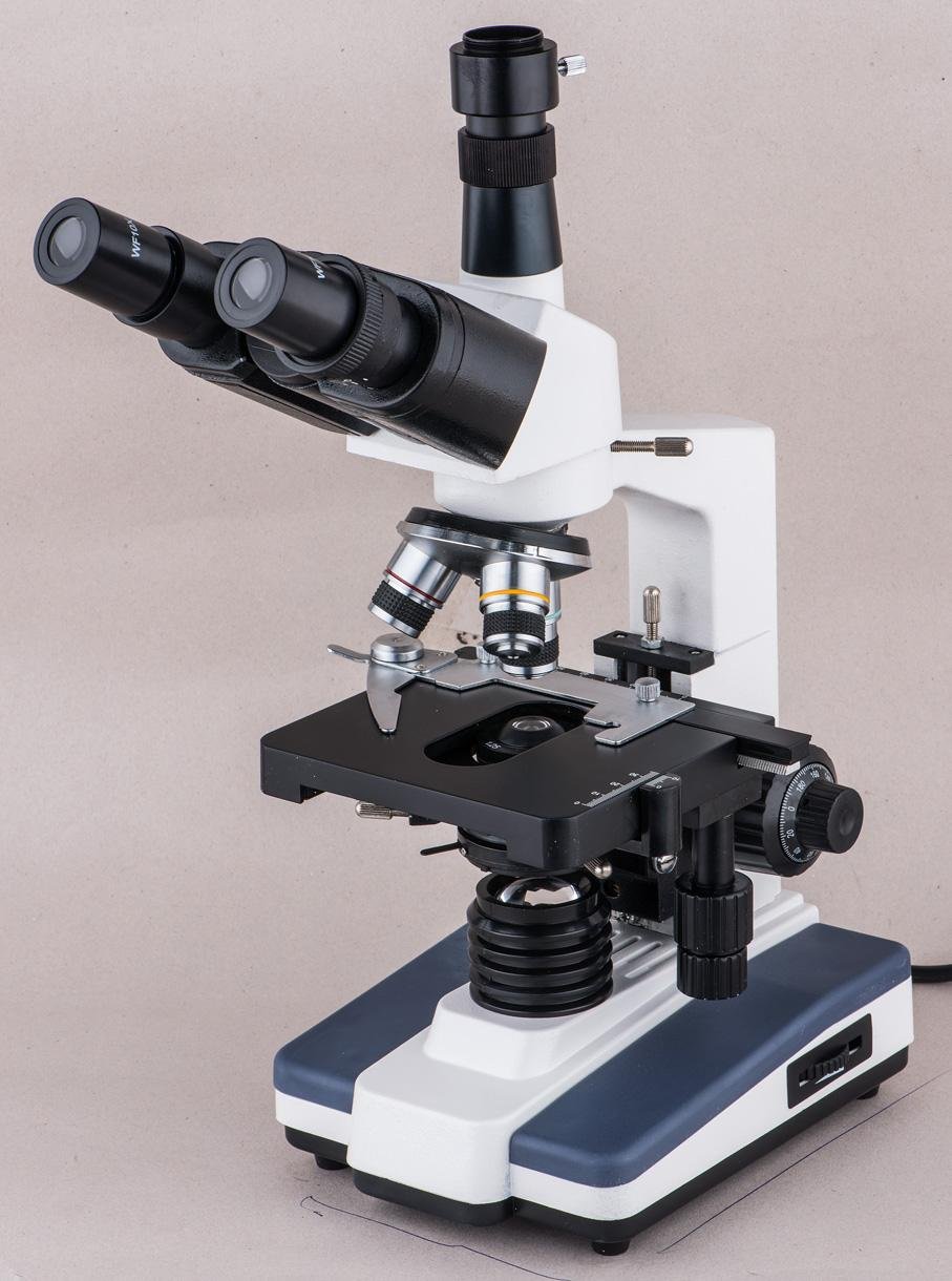 XSP-200SMYF 40-1000X Trinocular Achromatic Objective Biological Microscope Facto 2