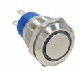 22mm metal waterproof push button switch  1