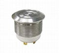 19mm short metal push button switch  1