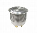 19mm short metal push button switch  2