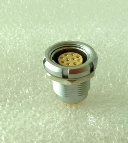 厂家批发B系列OCG推拉自锁连接器插座 防水航空头圆形插座