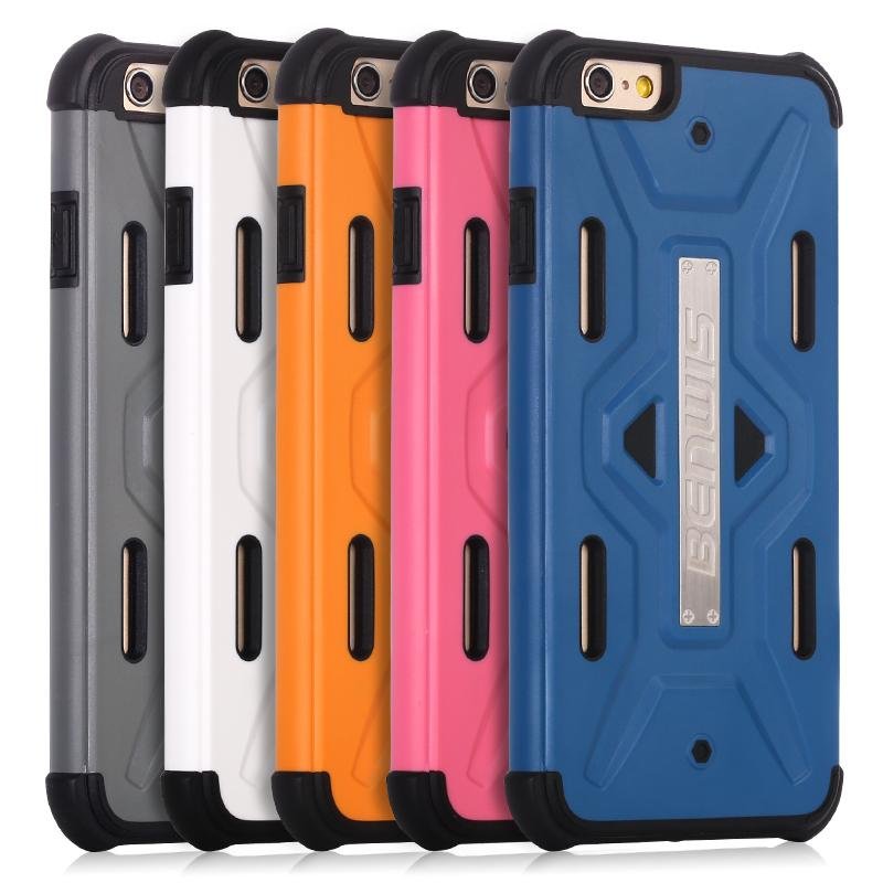 Dual color material hybrid plastic injection mould for iphone  protective case