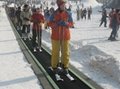 Ski resort snow magic carpet