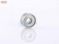 R2zz Inch Miniature Deep Groove Ball Bearing 3.175mmx9.525mmx3.967mm