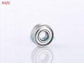 R2zz Inch Miniature Deep Groove Ball Bearing 3.175mmx9.525mmx3.967mm 2