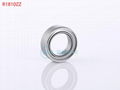 R3ZZ Miniature Bearing 4.762mmx12.700mmx4.978mm Deep Groove Ball Bearing