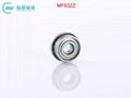 MF83ZZ Miniature Flange Bearing 3X8X3mm ZZ Type Metal Shielded Flange Bearing