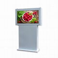 65'' LCD Outdoor Floor Standing Digital Signage