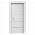 Top sale good quality competitive price porta wpc pine flush door for Israel