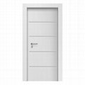 Top sale good quality competitive price porta wpc pine flush door for Israel
