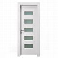 Top sale good quality competitive price porta wpc pine flush door for Israel 5