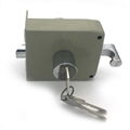 Inside outside door mechanical night latch rim lock for South America market 4